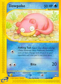 Slowpoke [Reverse Holo] #108