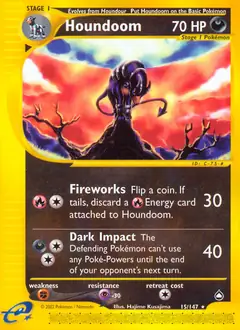 Houndoom [Reverse Holo] #15