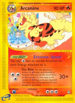 Arcanine [Reverse Holo] #2