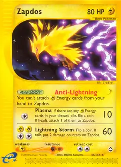 Zapdos [Reverse Holo] #44