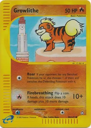 Growlithe #80