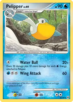 Pelipper [Reverse Holo] #45