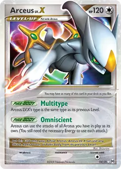 Arceus LV. X #94