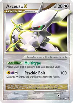 Arceus LV. X #96