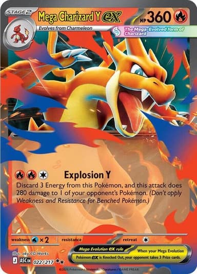 Mega Charizard Y ex #22