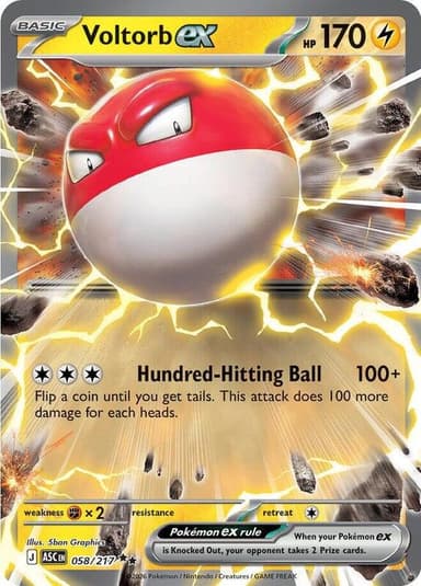 Voltorb ex #58