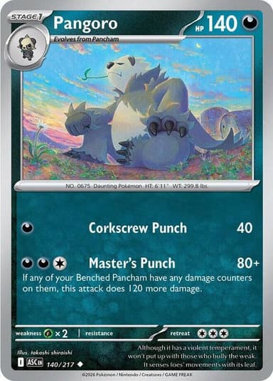 Pangoro [Ball] #140