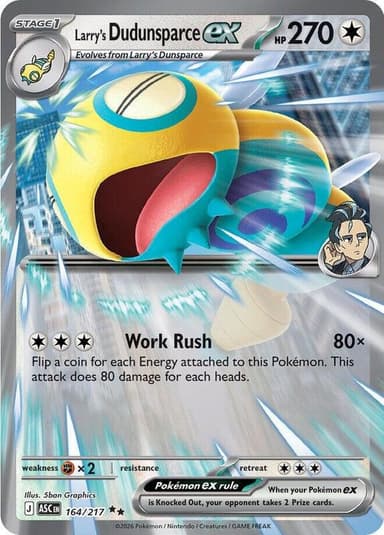 Larry's Dudunsparce ex #164