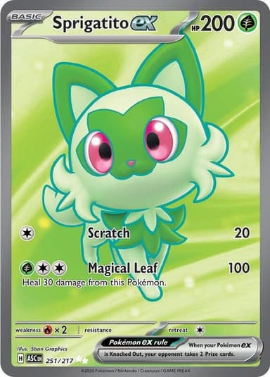 Sprigatito ex #251