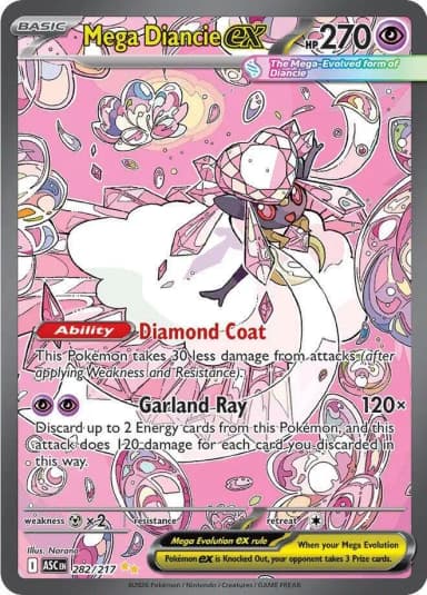 Mega Diancie Ex #282