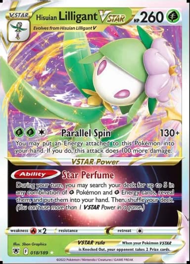Hisuian Lilligant VSTAR #18