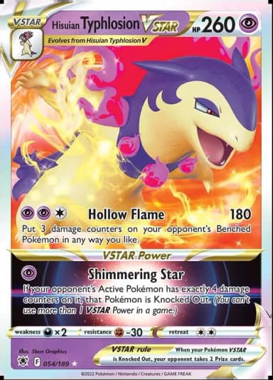 Hisuian Typhlosion VSTAR #54