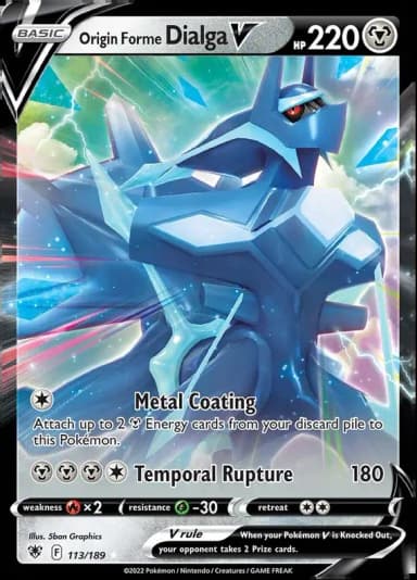 Origin Forme Dialga V #113