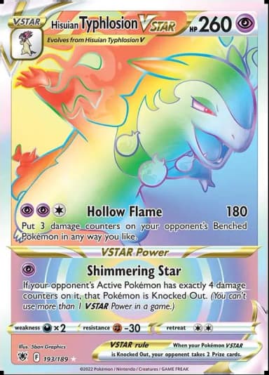Hisuian Typhlosion VSTAR #193