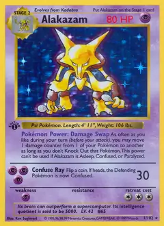 Alakazam [1st Edition] #1