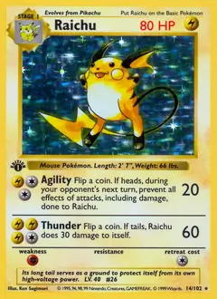 Raichu [1st Edition] #14