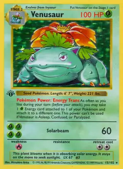 Venusaur [1st Edition] #15