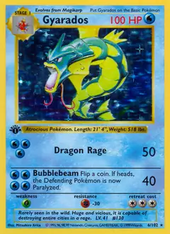 Gyarados [1st Edition] #6
