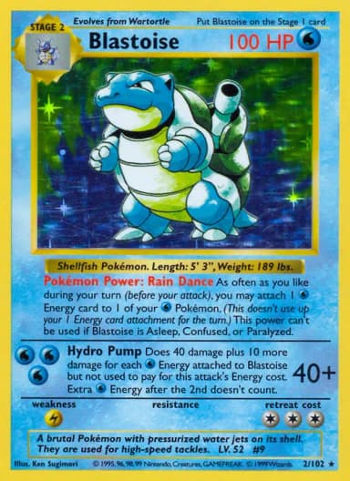 Blastoise [Shadowless] #2