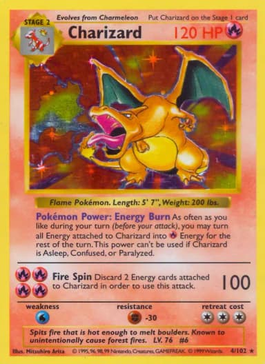 Charizard [Shadowless] #4