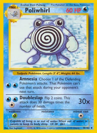 Poliwhirl [1999-2000] #38
