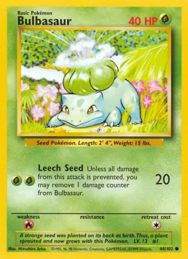 Bulbasaur #44