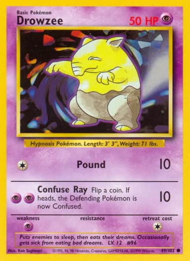 Drowzee [1999-2000] #49