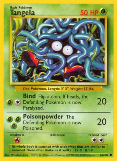Tangela [1999-2000] #66
