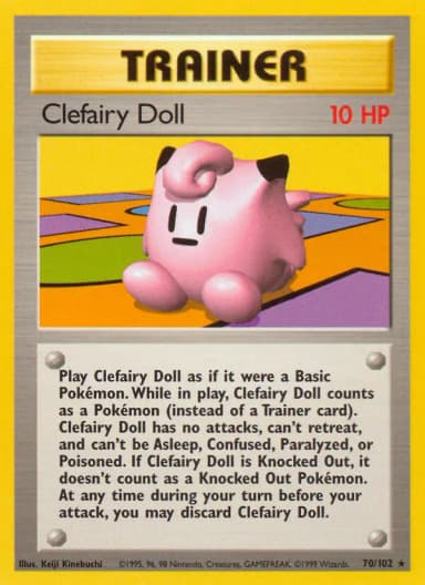 Clefairy Doll #70