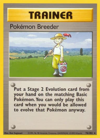 Pokemon Breeder [1999-2000] #76