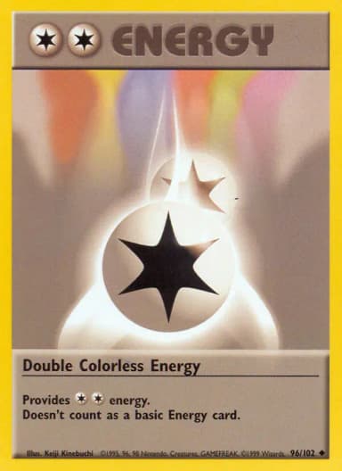 Double Colorless Energy [1999-2000] #96
