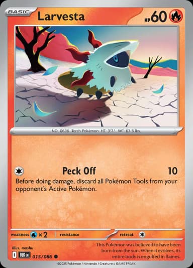 Larvesta [Master Ball] #15