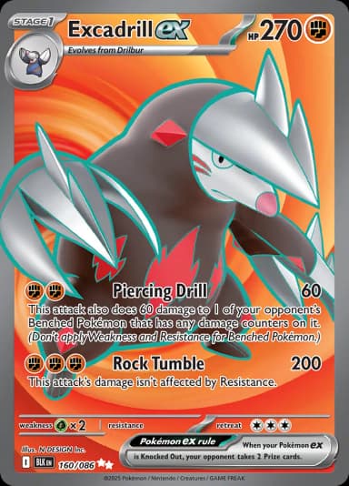 Excadrill ex #160