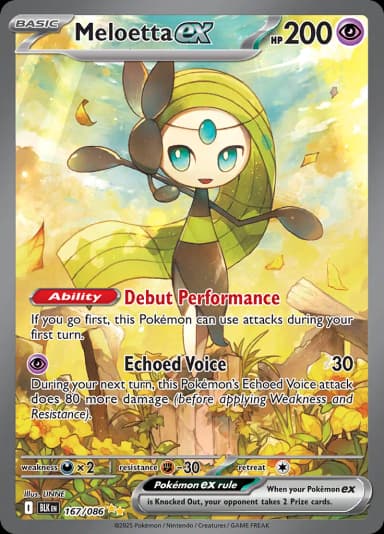 Meloetta ex #167