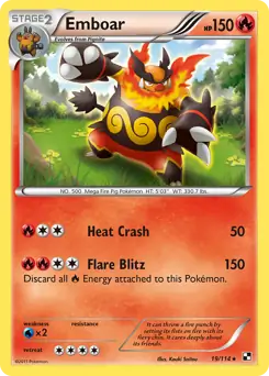 Emboar [Holo] #19