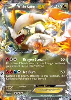 White Kyurem EX #103