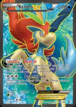 Keldeo EX #142