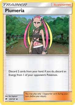 Plumeria [Reverse Holo] #120