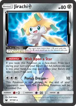 Jirachi Prism Star #97