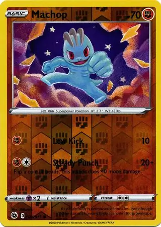 Machop [Reverse Holo] #24