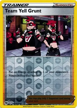 Team Yell Grunt [Reverse Holo] #67