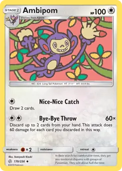 Ambipom [Reverse Holo] #170