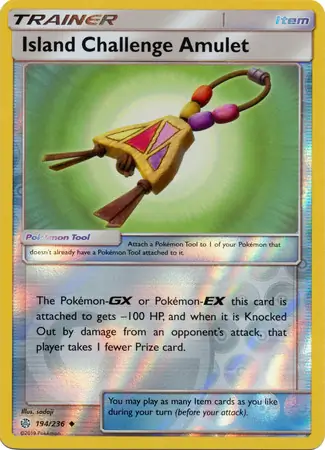 Island Challenge Amulet [Reverse Holo] #194