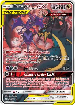 Naganadel & Guzzlord GX #224