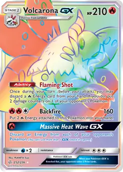 Volcarona GX #252