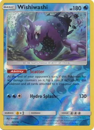 Wishiwashi [Reverse Holo] #62