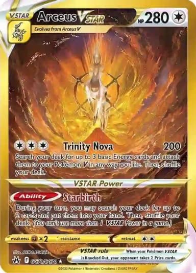 Arceus VSTAR #GG70