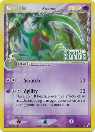 Grovyle [Reverse Holo] #19