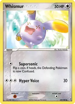 Whismur [Reverse Holo] #69