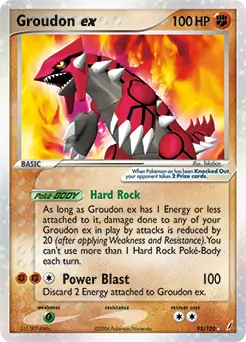 Groudon EX #93